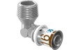 Угольник Uponor S-Press PLUS 90 20 x 3/4 ВР, 10 бар, латунь