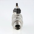 Кран шаровой VALTEC Perfect усиленный с полусгоном угловой 1/2 ВН