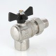 Кран шаровой VALTEC Perfect усиленный с полусгоном угловой 1/2 ВН