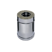 Сэндвич FERRUM 0,25м (430/0,8мм + нерж.) Ф150х250