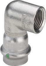 Угольник Viega 90 с внутренней резьбой 18 мм х Rp 3/4 , Sanpress Inox, модель 2314.2
