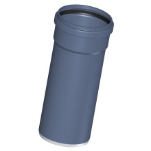 Труба канализационная POLOPLAST POLO-KAL NG с раструбом PKEM DN125 L=250