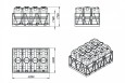 Кассета ЭкоПром стандартная (SK 2000 литров x 4 шт.)