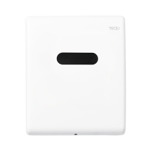 Панель смыва писсуара TECE TECEplanus электронная, 230/12 V, белая матовая.