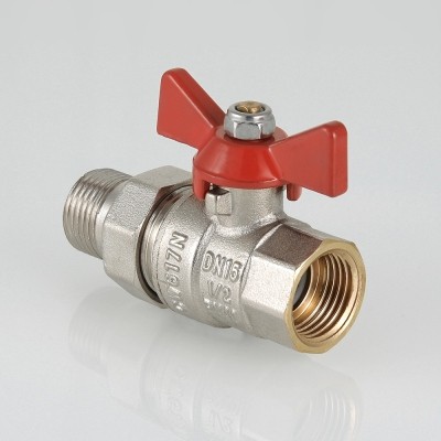 Кран шаровой VALTEC Base с полусгоном 3/4 ВН