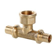 Тройник VALTEC надвижной универсальный с переходом на вн.р. 25(3,5) х 3/4 х 25(3,5)