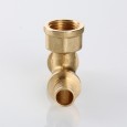 Тройник VALTEC надвижной универсальный с переходом на вн.р. 25(3,5) х 3/4 х 25(3,5)