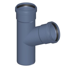 Тройник POLOPLAST POLO-KAL NG PKEA DN75/75 67,5 гр.
