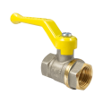 Кран шаровой Valfex VF.271.NR3.200 для газа ВР/ВР, никелированный, ручка-рычаг, 2
