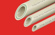 Труба полипропиленовая (PPR/GF) FV-Plast Faser PN20 32х5.4 стекловолоконный слой (1 метр), 107032Z
