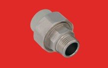 Муфта полипропиленовая FV-Plast 20х3/4 с разъемным соединением, 237120