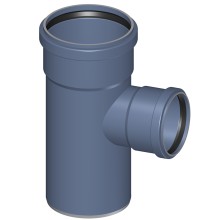 Тройник POLOPLAST POLO-KAL NG PKEA DN125/90 87,5 гр.