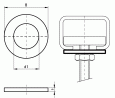 Шайба Walraven BIS WM0-35 6,4х25 мм, М6