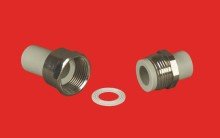 Муфта полипропиленовая FV-Plast 25 разборная, 224025