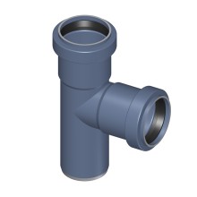 Тройник POLOPLAST POLO-KAL NG PKEA DN40/40 87,5 гр.
