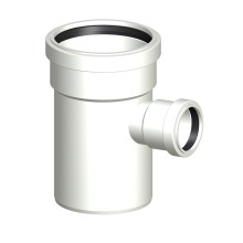 Тройник POLOPLAST POLO-KAL 3S PKSA DN110/50 87,5 гр.
