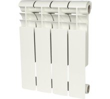 Биметаллический секционный радиатор отопления Rommer Profi Bm 500 (Bi 500-80-150) / 4 секции