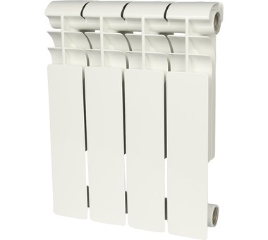 Биметаллический секционный радиатор отопления Rommer Profi Bm 500 (Bi 500-80-150) / 4 секции