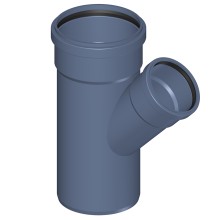 Тройник POLOPLAST POLO-KAL NG PKEA DN160/90 45 гр.