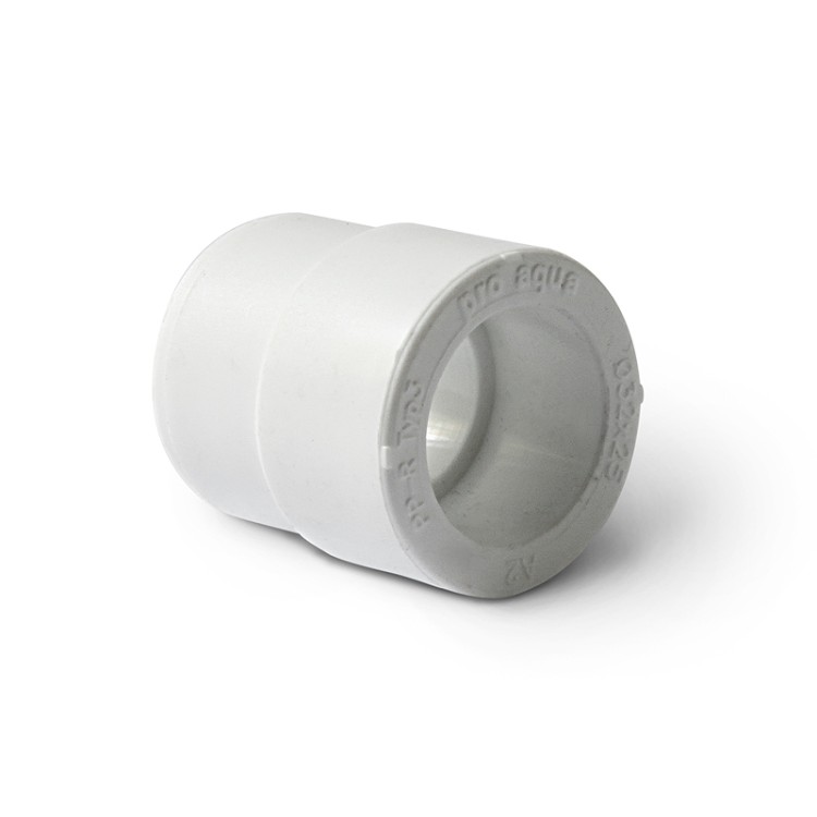 Муфта из полипропилена PRO AQUA PP-R переходная Н-В белая (160-110), арт.PA12612824