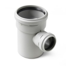 Тройник PRO AQUA Stilte Plus переходной 87,5 градусов 110x58 внут.канализация