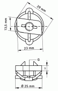 Монтажная гайка Walraven BIS RapidRail М8