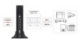 Источник бесперебойного питания Бастион SKAT-UPS 2000 RACK+4x9Ah