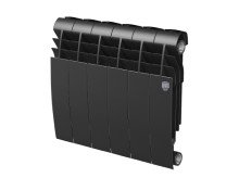 Биметаллический секционный радиатор отопления Royal Thermo Biliner 350 / Noire Sable / 6 секций