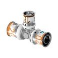 Тройник Uponor S-PRESS PLUS редукционный латунный 20-25-16