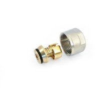 Фитинги компрессионные для труб Stout PEX-AL-PEX 20x2,0x3/4, SFC-0021-002020