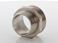 Ниппель VALTEC переходной 1 х 3/4 наружная резьба, никелированная латунь