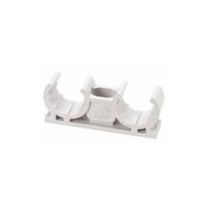 Двойное крепление Kalde для полипропиленовых труб, 25 x 27