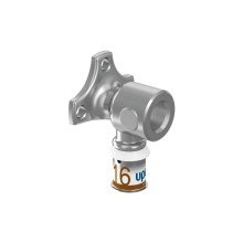 Водорозетка Uponor S-Press PLUS 16 х 1/2 ВР, 10 бар, латунь