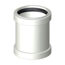 Муфта POLOPLAST POLO-KAL 3S двухраструбная PKSD DN75