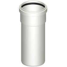 Труба канализационная POLOPLAST POLO-KAL 3S с раструбом PKSEM DN125 L=250