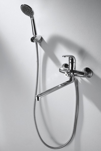 Универсальный смеситель Bravat FIT F6135188CP-LB-RUS