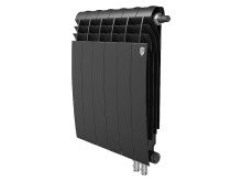 Биметаллический секционный радиатор отопления Royal Thermo Biliner 500 / V Noir Sable / 6 секций