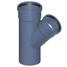 Тройник POLOPLAST POLO-KAL NG PKEA DN125/110 45 гр.