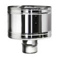 Дефлектор Вулкан VHR d80, AISI 304 (зеркальная)