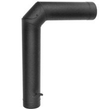 Элемент подключения Вулкан VBR d180 нерж. 0,8 черный