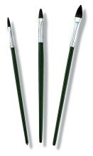 COLOR EXPERT 82610627 набор корректирующих кистей, пони (3шт)