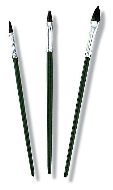 COLOR EXPERT 82610627 набор корректирующих кистей, пони (3шт)