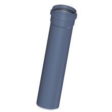 Труба канализационная POLOPLAST POLO-KAL NG с раструбом PKEM DN250 L=1000