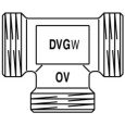 Тройник Oventrop G 1 1/4 x G 1 x G 1 наружная резьба, бронза