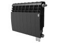 Биметаллический секционный радиатор отопления Royal Thermo Biliner 350 / V Noir Sable / 8 секций