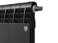 Биметаллический секционный радиатор отопления Royal Thermo Biliner 350 / V Noir Sable / 8 секций