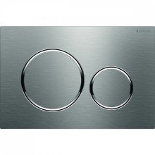Кнопка смыва Geberit Sigma 20, двойной смыв, сталь 115.882.SN.1