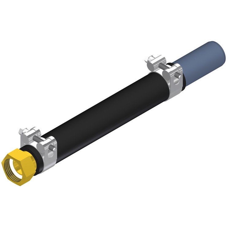 Муфта-переходник POLOPLAST POLO-KAL NG разъединенная соединительная DN32 с накидной гайкой 1 дюйм