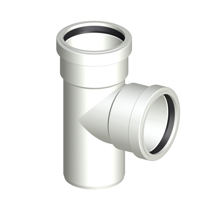 Тройник POLOPLAST POLO-KAL 3S PKSA DN75/75 87,5 гр.