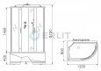 Душевая кабина Erlit ER3512TPR-C4-RUS